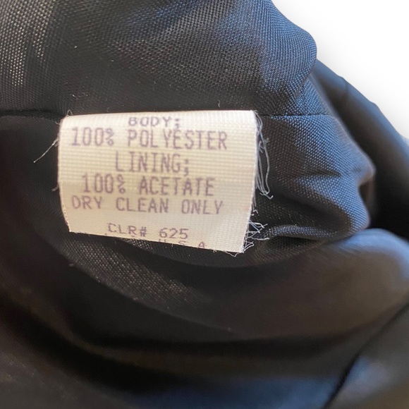 Vintage Caren Désirée Satin Mini Dress 90’s Embroidered Size 10 - Picture 11 of 12